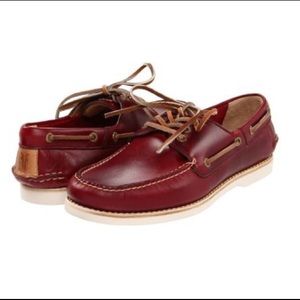 Frye Sully Boat Shoe | Burgundy | 8